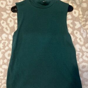 Croft & Barrow Teal Sleeveless Tank Top